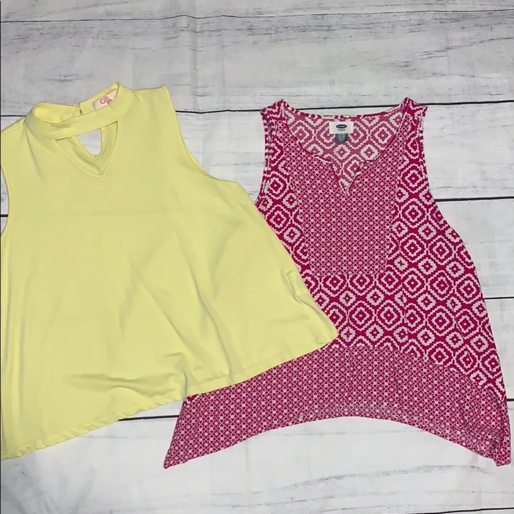💕💙Old Navy and GB Girl lot of 2 shirts. 💙💕